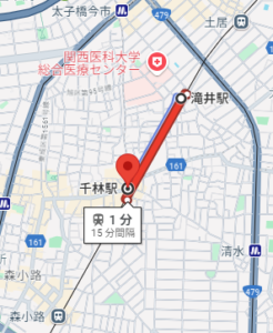 滝井周辺地図