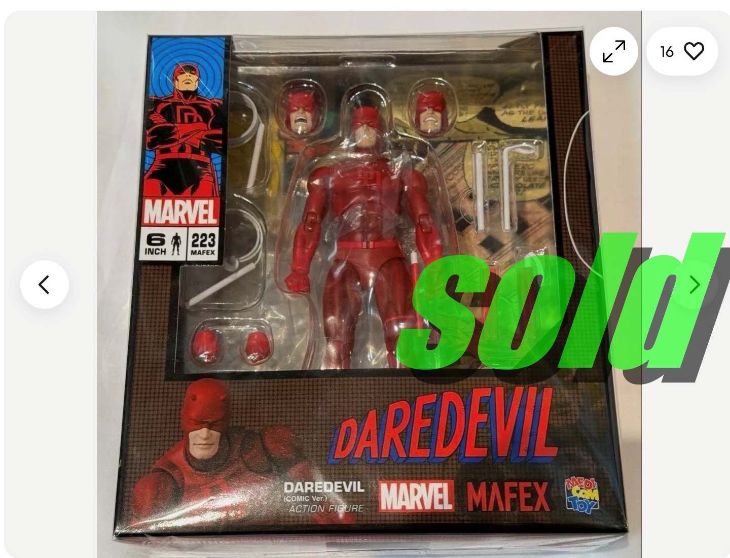 アメコミのフィギュアが売れました✨（リワーク滝井）