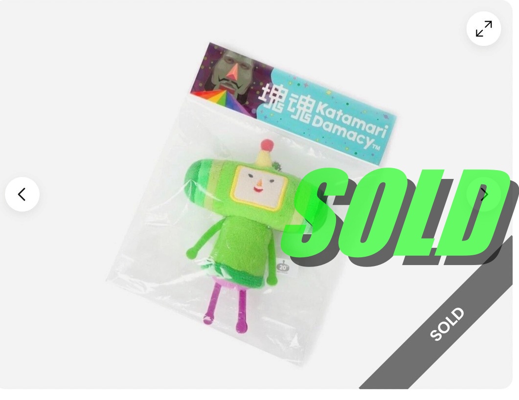 ぬいぐるみキーホルダーが売れました！