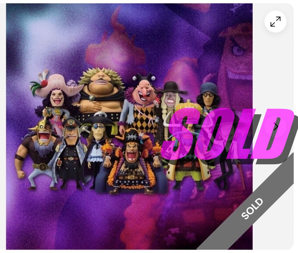 ワンピースのフィギュアが売れました！