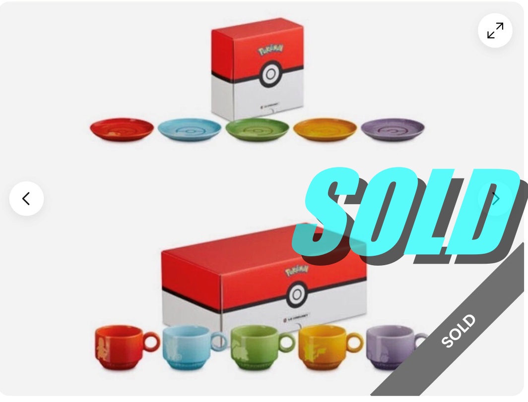 ポケモンのマグカップが売れました！