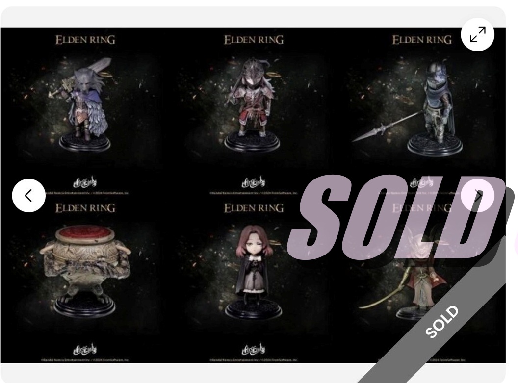 ELDEN RINGのフィギュアが売れました！