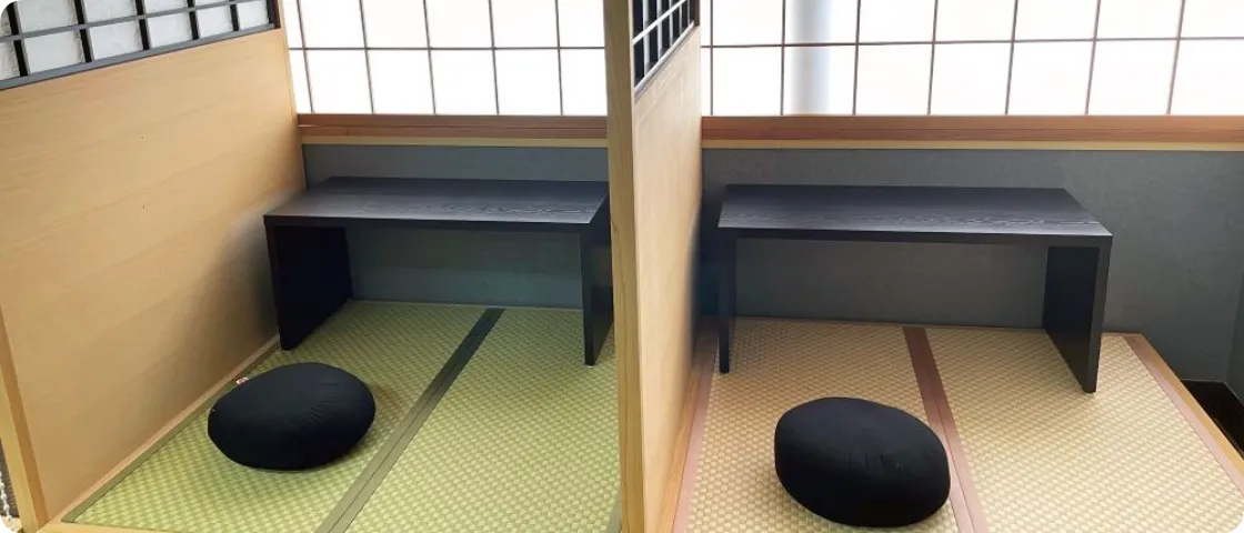 落ち着ける空間