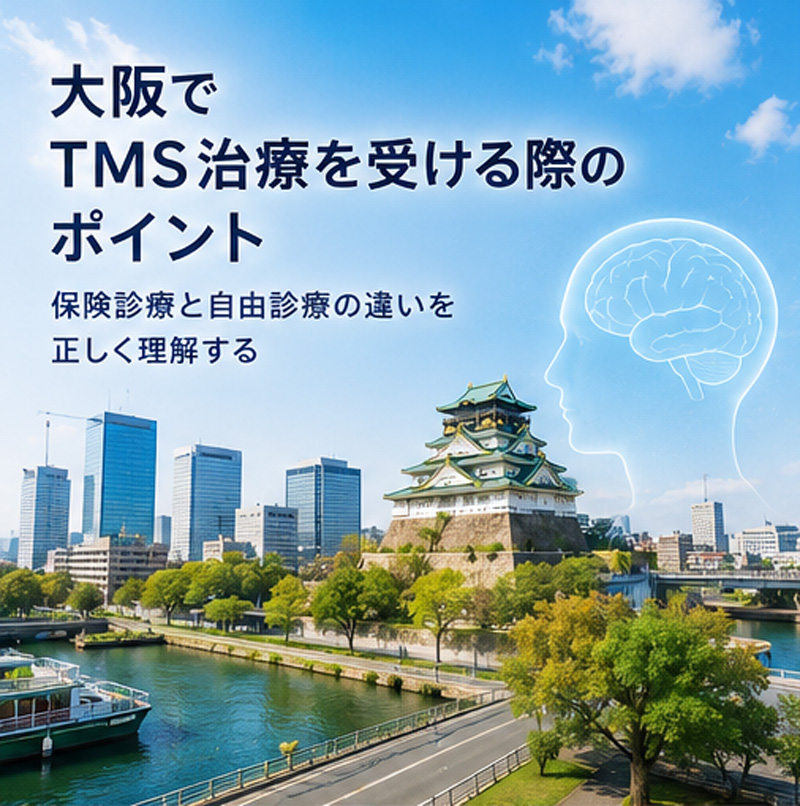 大阪でTMS治療を受ける際のポイント